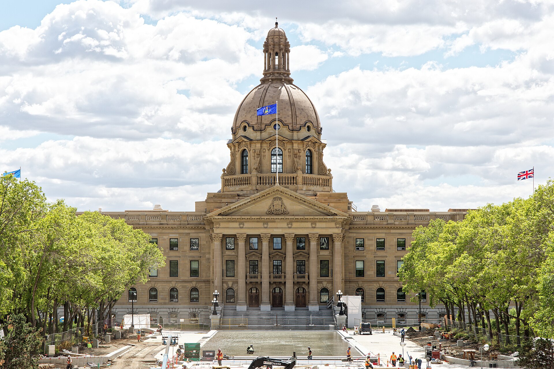 The Alberta Legislature Building in Edmonton