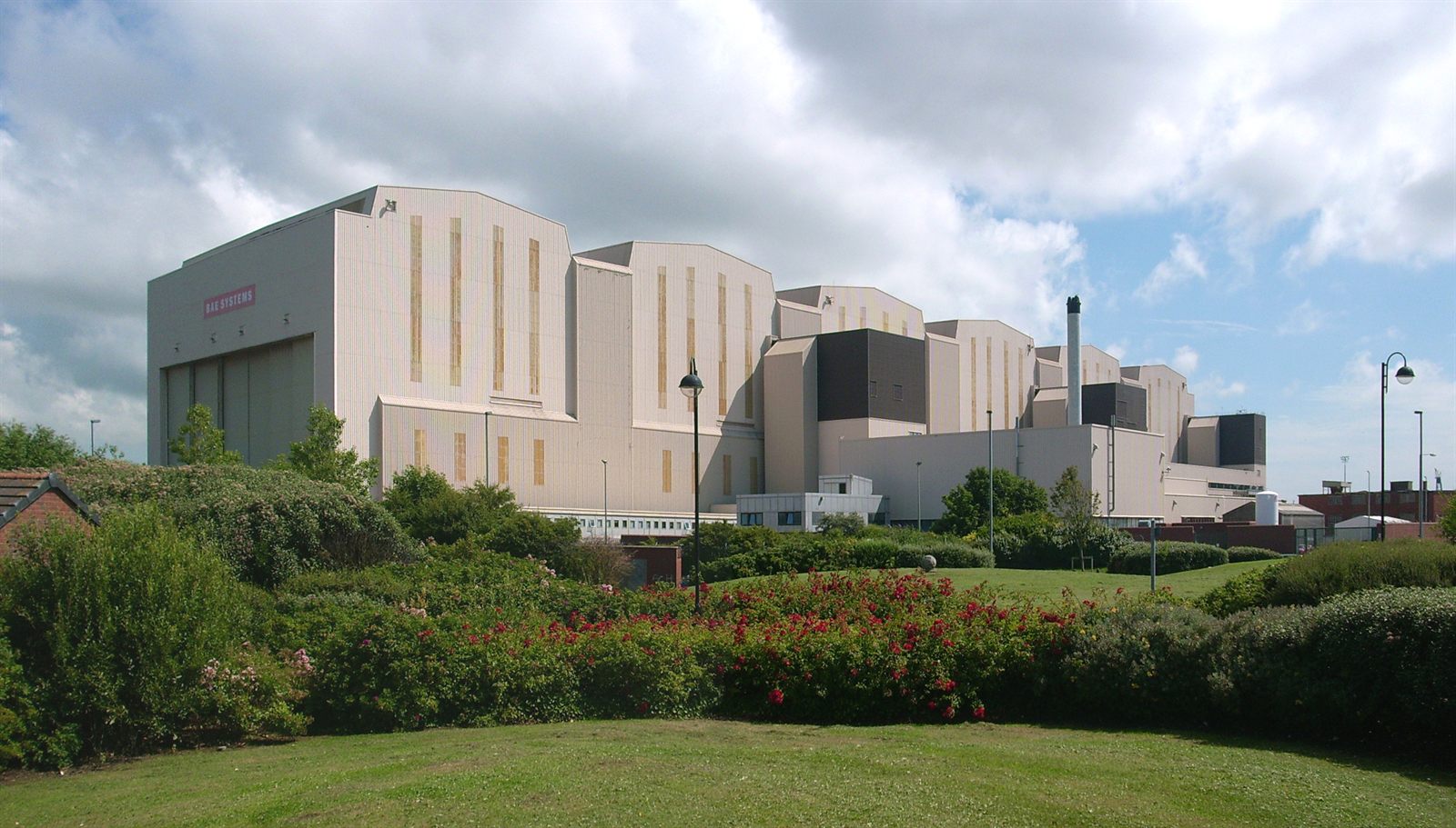 Devonshire Dock Hall, the submarine-building hall at BAE Systems' Barrow-in-Furness shipyard