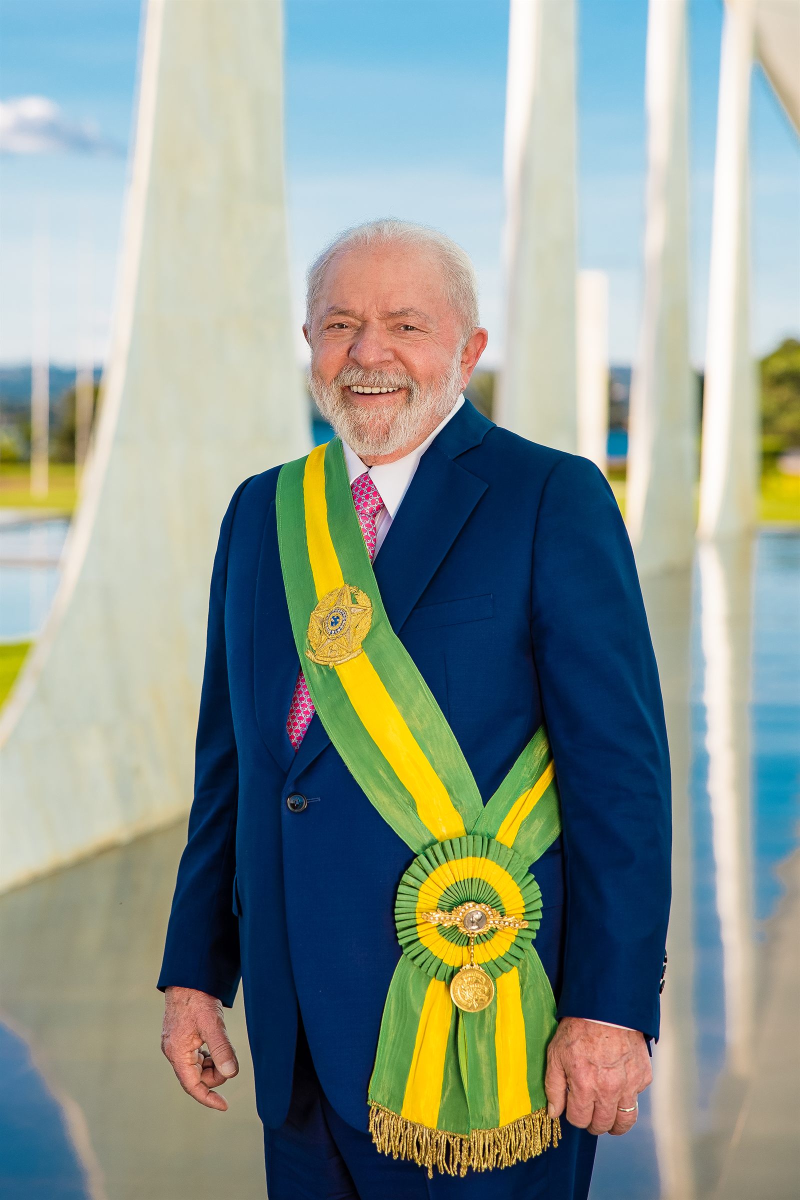 Official portrait of Brazilian President Luiz Inácio Lula da Silva