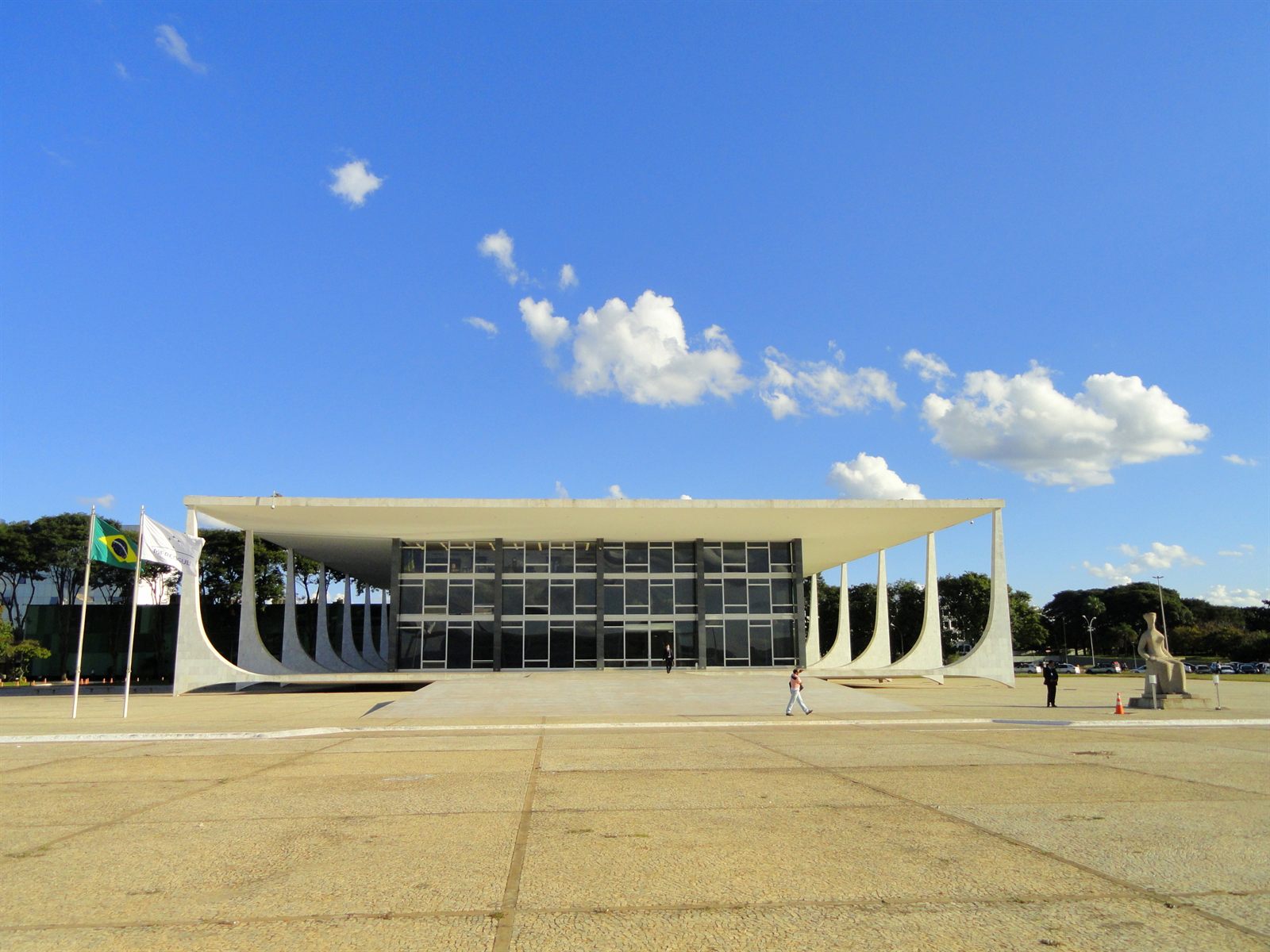 The Supremo Tribunal Federal, Brazil's Supreme Federal Court building, in Brasília