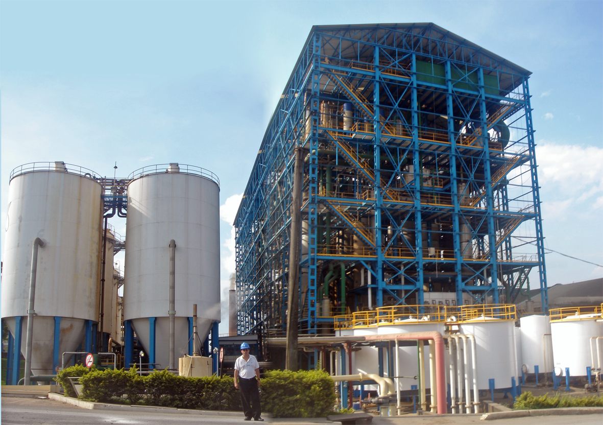 The Costa Pinto sugar and ethanol distillery plant near Piracicaba, São Paulo state, Brazil