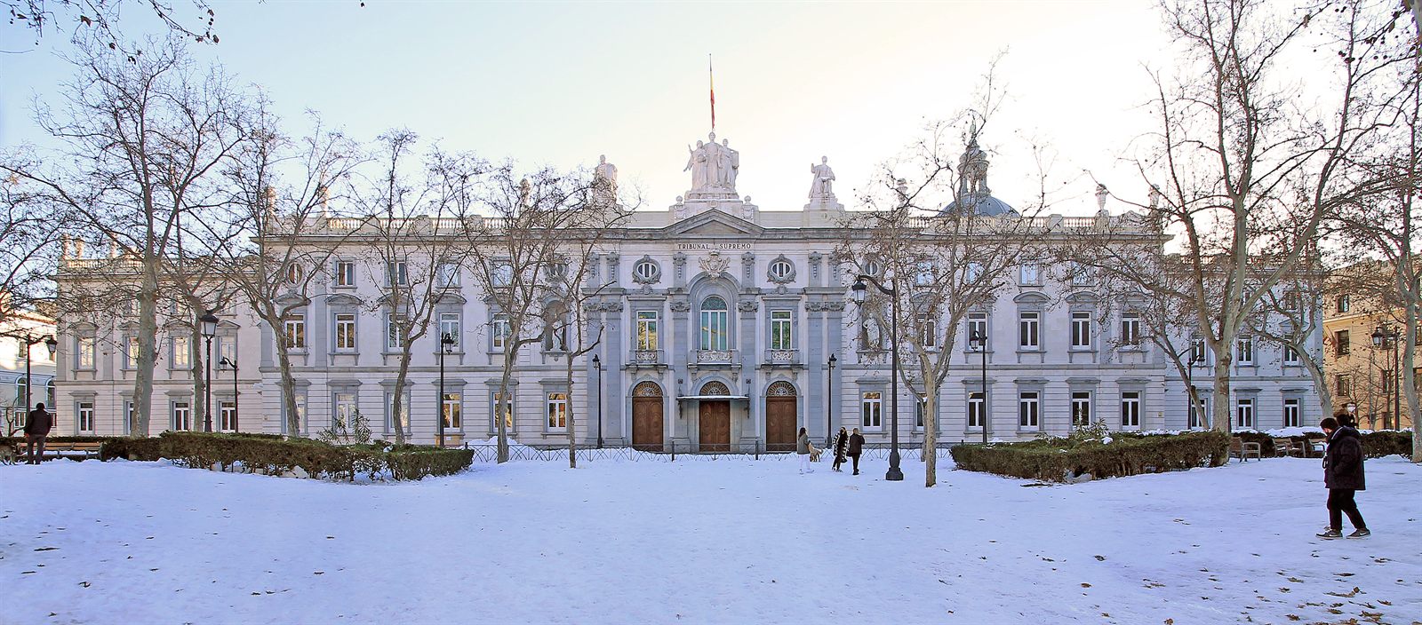 The building of the Supreme Court of Spain in Madrid