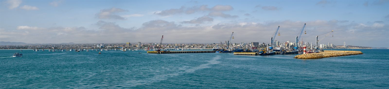 The Ecuadorian Pacific port city of Manta