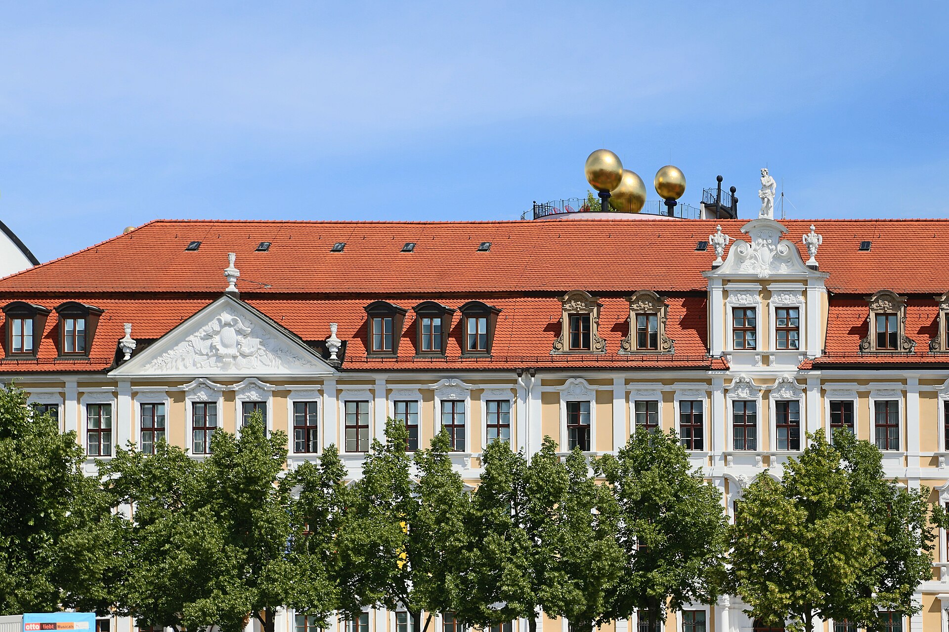 The Saxony-Anhalt state parliament building (Landtag) in Magdeburg, Germany