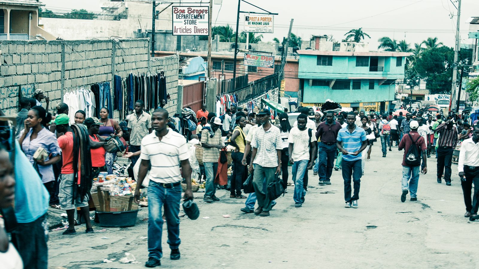 A view over Port-au-Prince, Haiti's capital