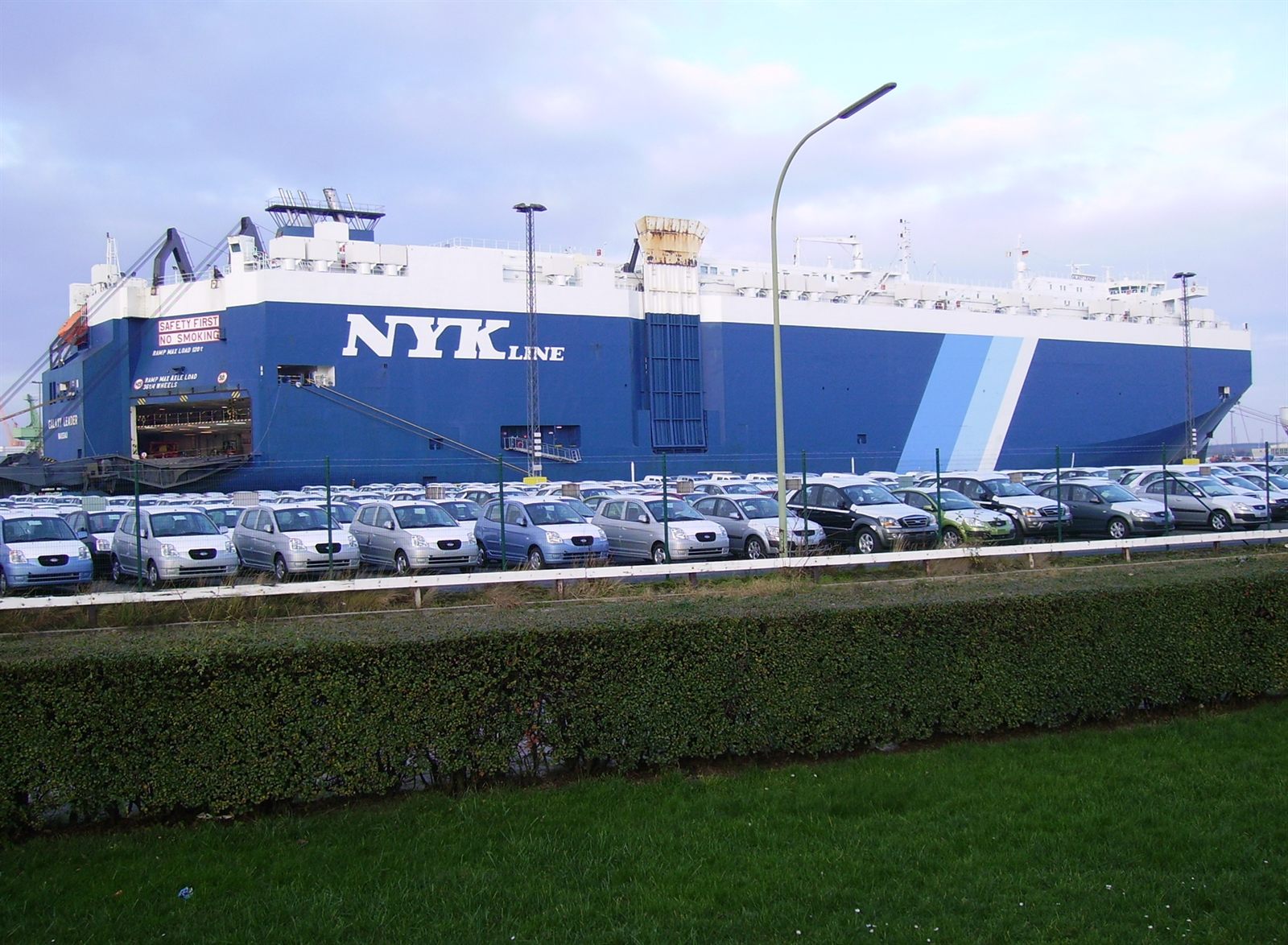 The car carrier Galaxy Leader, the vessel Houthi forces seized in the Red Sea in November 2023
