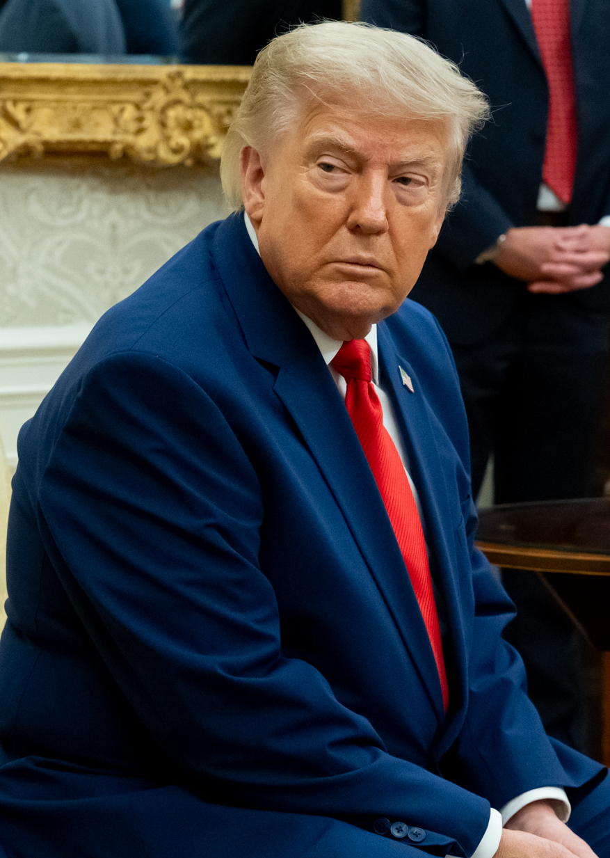 US President Donald Trump meets Lebanese President Joseph Aoun in the Oval Office
