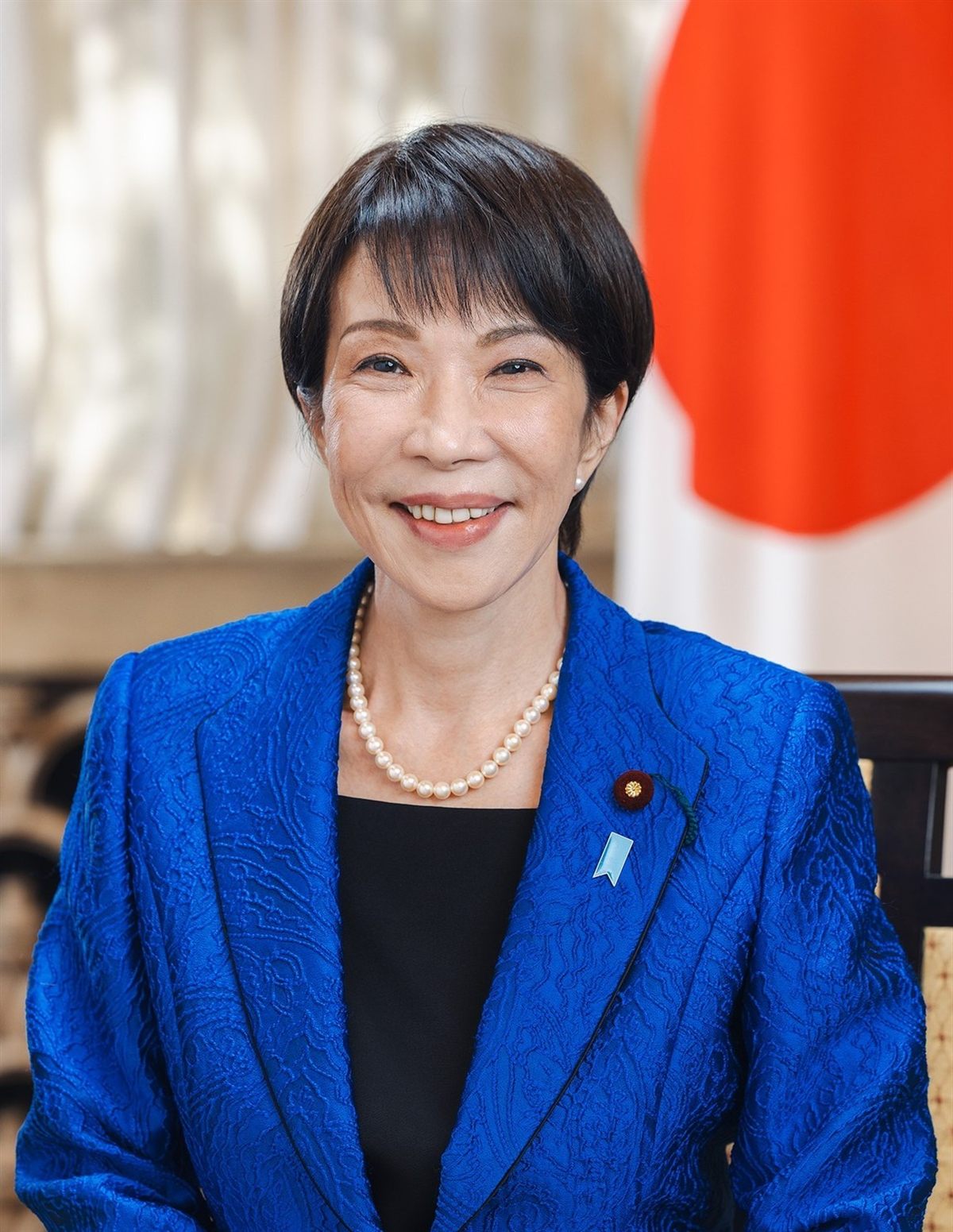 Official portrait of Sanae Takaichi, Prime Minister of Japan