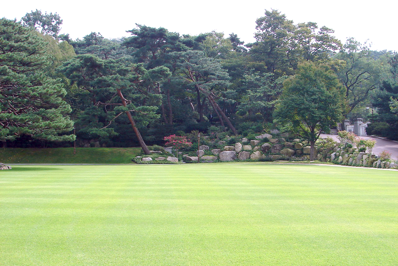 The Blue House (Cheongwadae), South Korea's former presidential residence and office