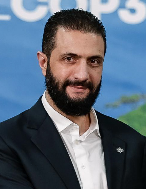 Syrian President Ahmed al-Sharaa