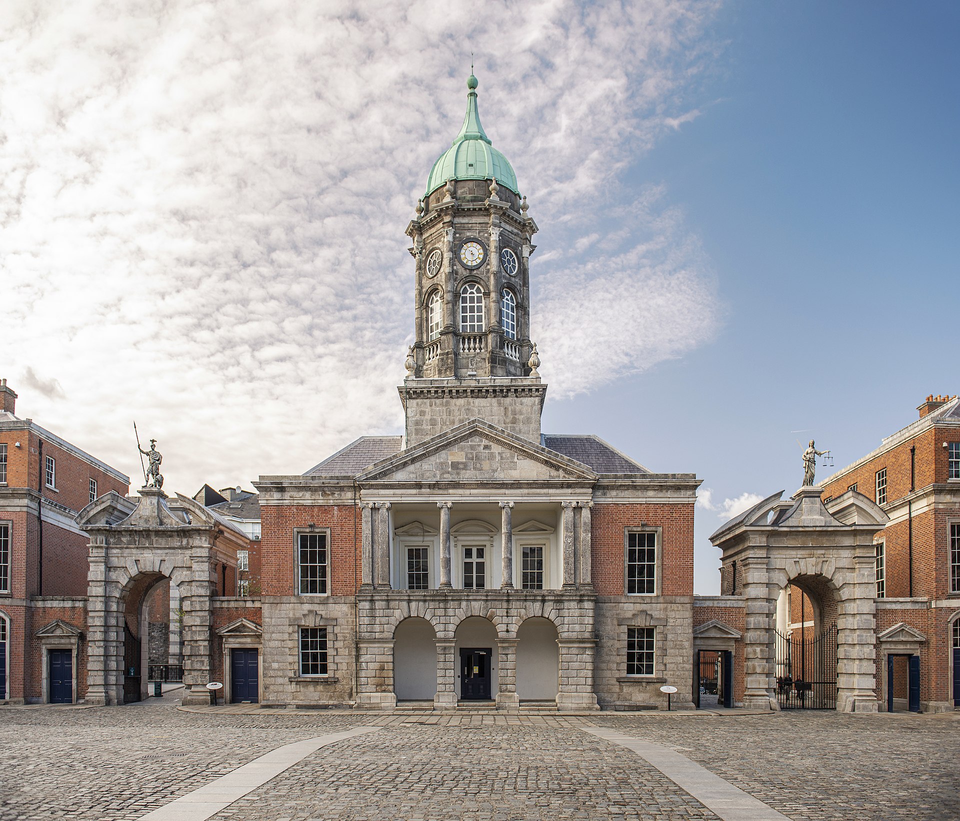 Dublin Castle, seat of the Irish government