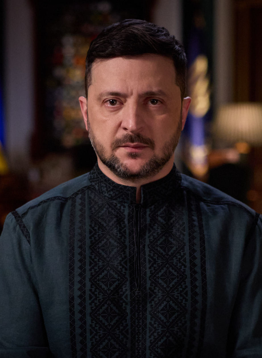 Ukrainian President Volodymyr Zelensky