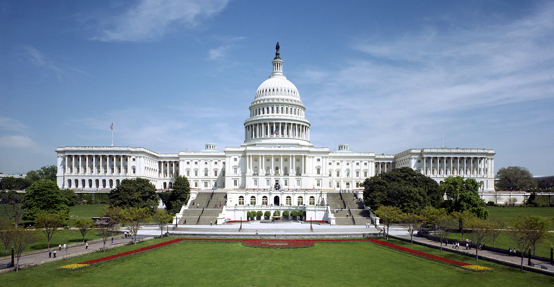 The United States Capitol building, west front