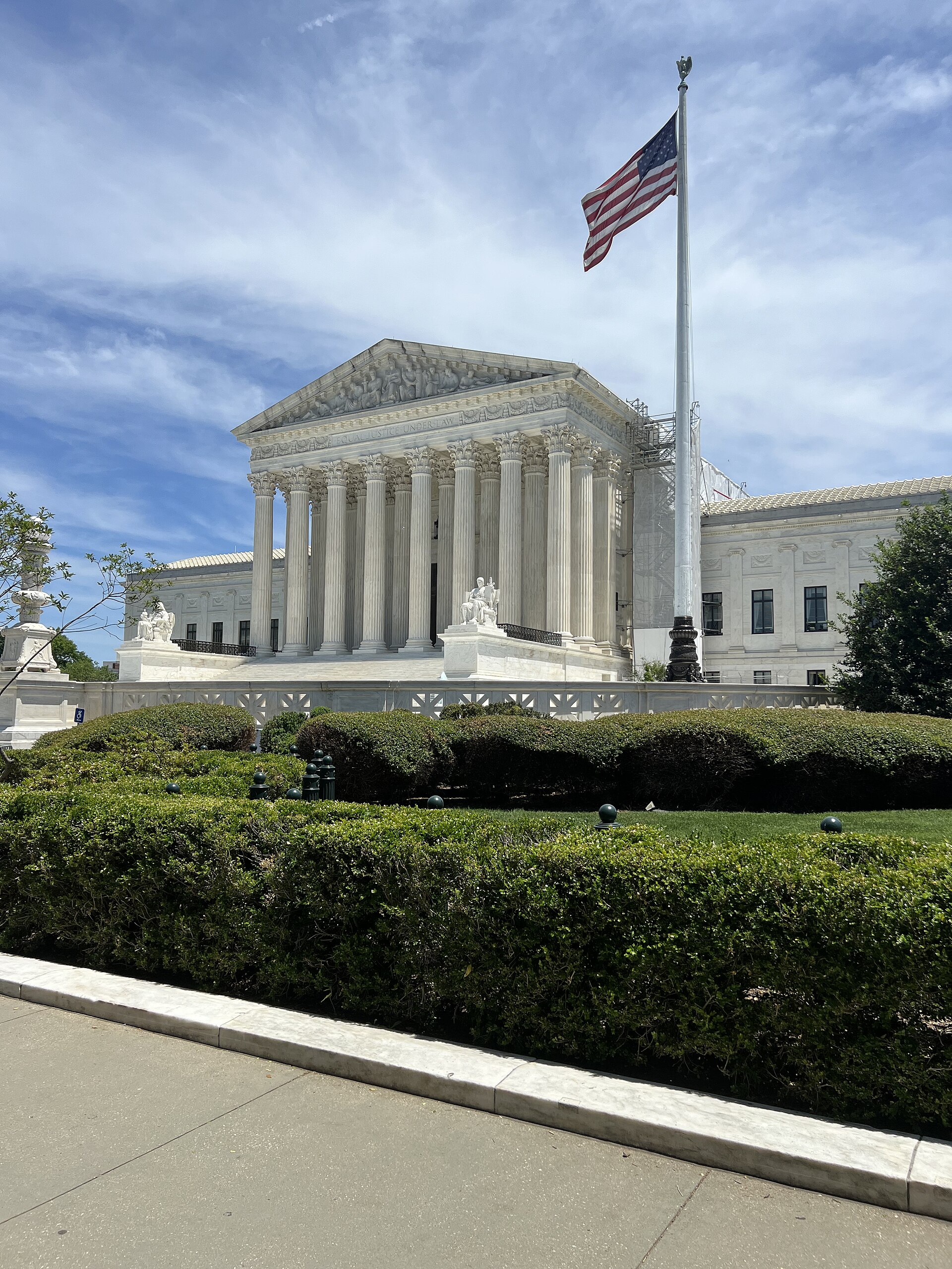 The Supreme Court of the United States building in Washington, D.C.