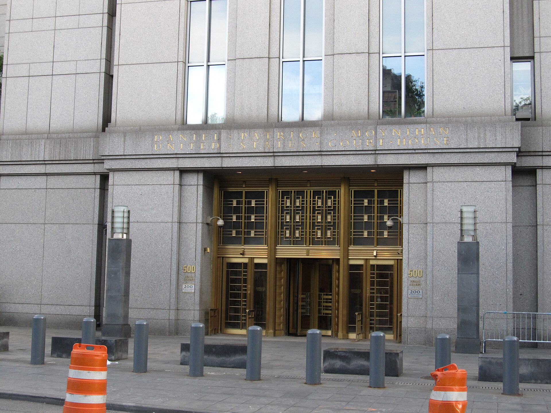 The Daniel Patrick Moynihan United States Courthouse in Manhattan